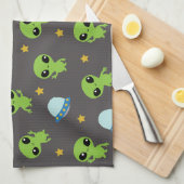 Aliens Kitchen Towel Theedoek (Quarter Fold)
