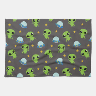 Aliens Kitchen Towel Theedoek