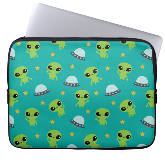 Aliens-laptophoes Laptop Sleeve (Voorkant)