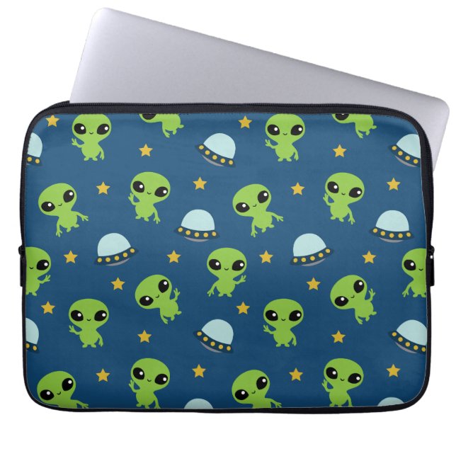 Aliens-laptophoes Laptop Sleeve (Voorkant)