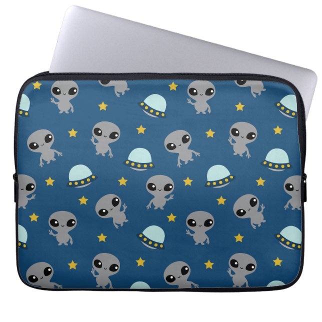 Aliens-laptophoes Laptop Sleeve (Voorkant)