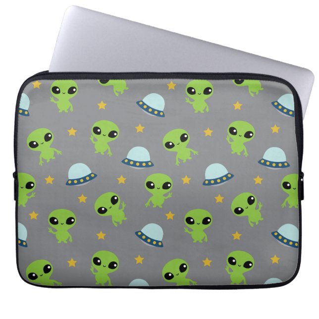 Aliens-laptophoes Laptop Sleeve (Voorkant)