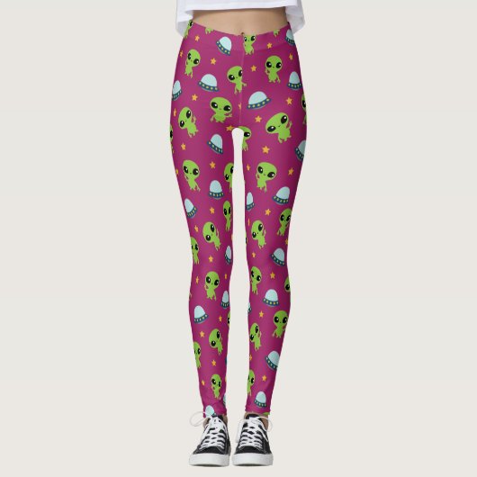 Aliens-Leggings Leggings (Voorkant)