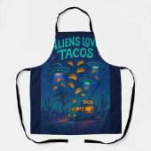 Aliens Love Tacos Schort (Voorkant)