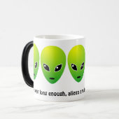 Aliens moeten verschijnen magische mok (Voorkant links)