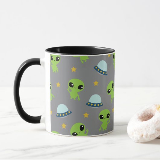 Aliens-Mok Mok (Met donut)