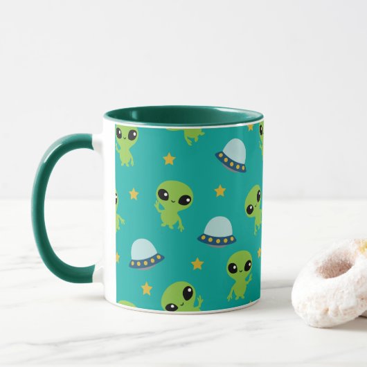 Aliens-Mok Mok (Met donut)