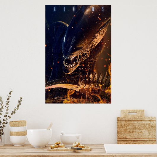 Aliens  Movie Poster (Keuken)