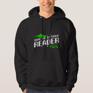Aliens nemen me mee naar je lezer UFO ontvoering b Hoodie