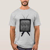 Aliens on TV T-shirt (Voorkant)