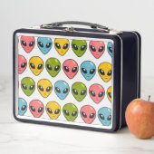Aliens Patroon Metalen Lunchbox (In situ)