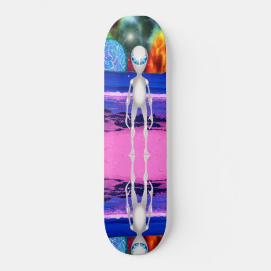 Aliens Persoonlijk Skateboard (Voorkant)