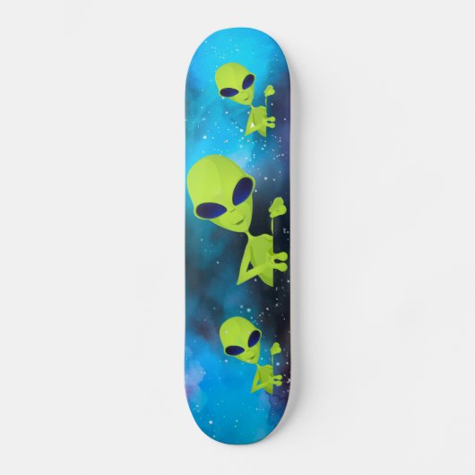 Aliens Persoonlijk Skateboard (Voorkant)