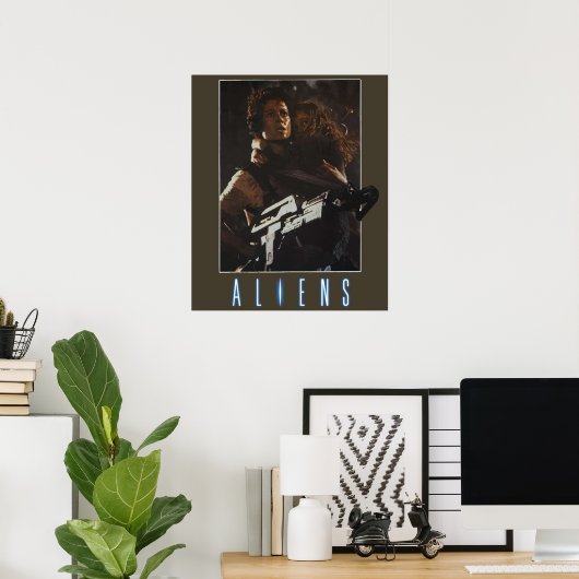 Aliens Ripley Newt Poster (Thuiskantoor)