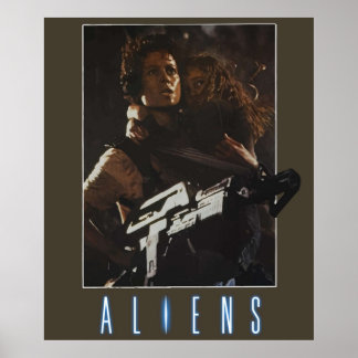 Aliens Ripley Newt Poster