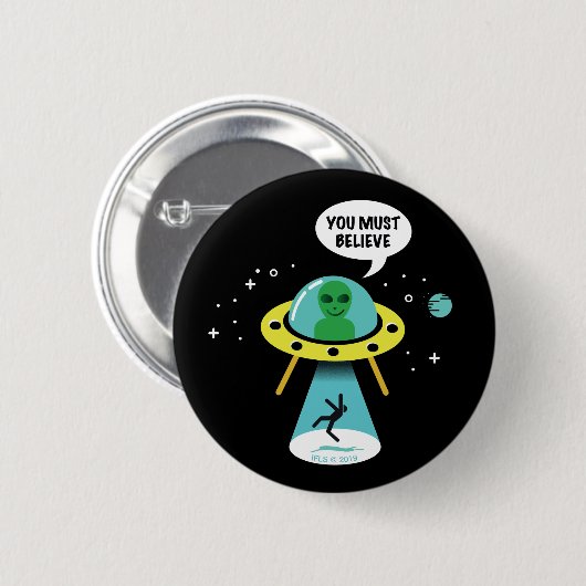 Aliens Ronde Button 5,7 Cm (Voorkant /achterkant)