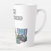 Aliens Run the World Latte Mok (Rechts)