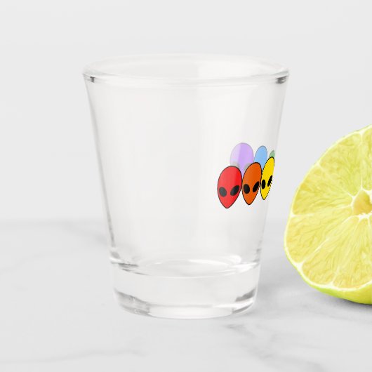 Aliens Shot Glas (Links)