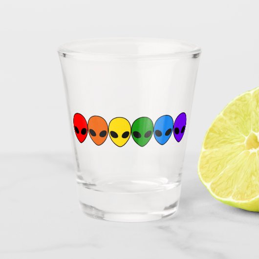 Aliens Shot Glas (Voorkant)