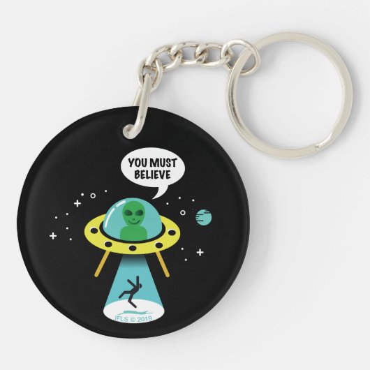 Aliens Sleutelhanger (Achterkant)