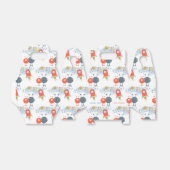 Aliens Space Pattern Bedankt Jongen Verjaardagsfee Bedankdoosjes (Uitgevouwen)