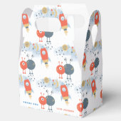 Aliens Space Pattern Bedankt Jongen Verjaardagsfee Bedankdoosjes (Geopend)