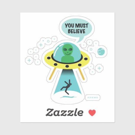 Aliens Sticker (Vel)