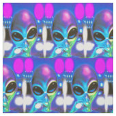 Aliens Stof (Swatch)