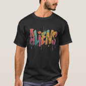Aliens t shirt zazzle trendy buitenaards t-shirt (Voorkant)