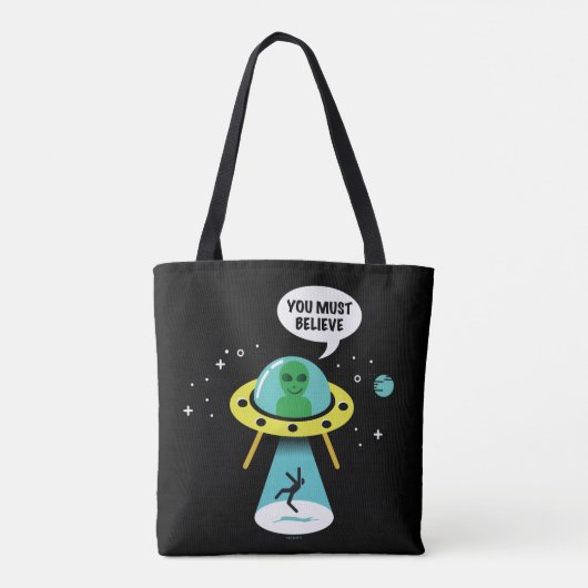 Aliens Tote Bag (Achterkant)