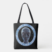 Aliens Tote Bag (Achterkant)