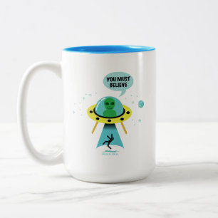 Aliens Tweekleurige Koffiemok