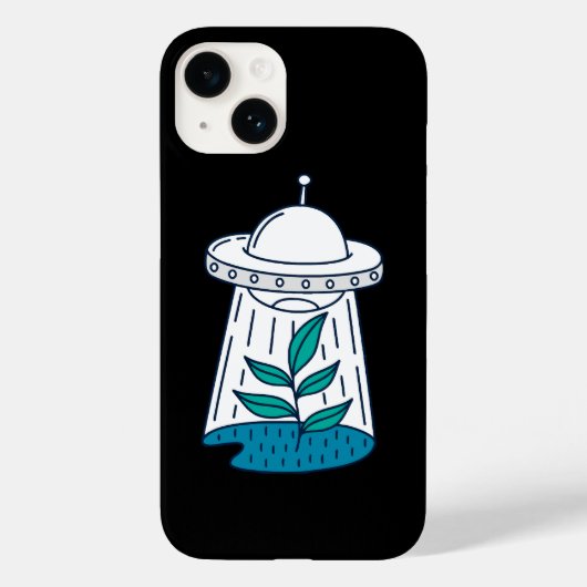 Aliens UFO Case-Mate iPhone Case (Achterkant)