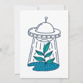 Aliens UFO Kaart (Voorkant)