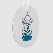 Aliens UFO Ornament (voorkant)