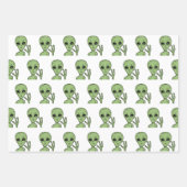 Aliens, ufo's, ufologie inpakpapier vel (Voorkant 2)