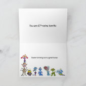 Aliens Valentijn Kaart (5x7) (Binnen)