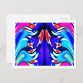 Aliens vergaderkunst briefkaart (Voorkant / Achterkant)