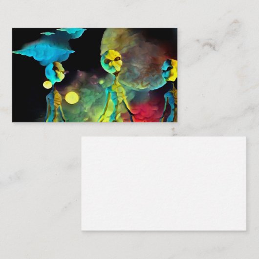 Aliens Visitekaartje (Voorkant / Achterkant)