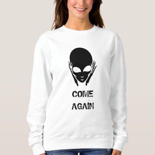 Aliens, voeg tekst toe trui (Voorkant)