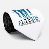 Aliens, ze zijn er al. stropdas (Opgerold)