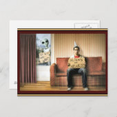 Aliens zijn dichtbij - briefkaart (Voorkant / Achterkant)