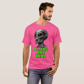 Aliens zijn echt t-shirt (Voorkant volledig)