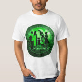 Aliens zijn er al. Ontwerp 2. T-shirt (Voorkant)
