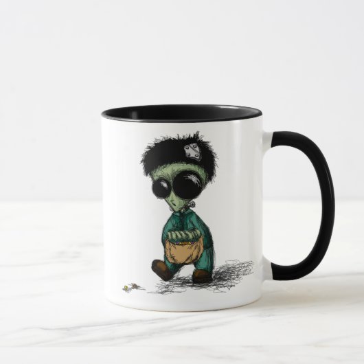 Aliens zijn mensen te koffie-Mok Mok (Rechts)