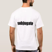 aliensweatshop.com - Core T-Shirt (Achterkant)