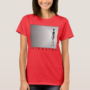 ALIENTED science fiction fantasy spooky T-Shirt
