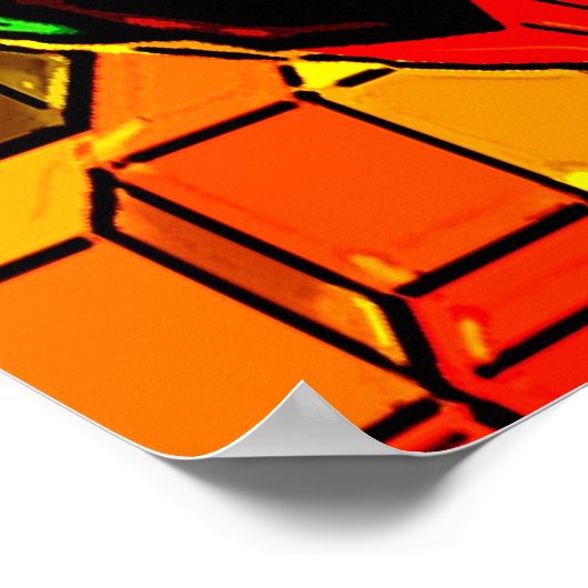 Alientime-machine Poster (Hoek)