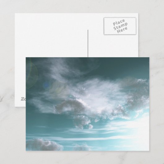 Alientosfeer Briefkaart (Voorkant / Achterkant)