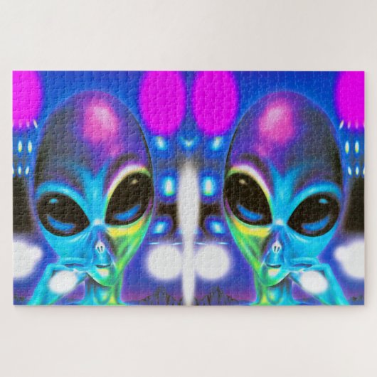 Alientotwins Legpuzzel (Horizontaal)